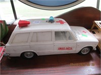 Vtg. Made in Spain Rico Metal Ambulance