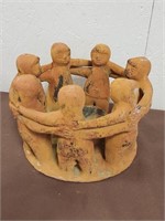 Seven Circle of Friends Candle Holder