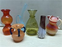 Hand Blown Glass Vases