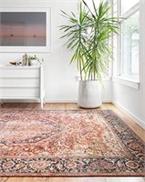 Loloi II LAYLA Collection Area Rug LAY-08 RED /