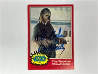 Autograph COA Star Wars Vintage Trading Card