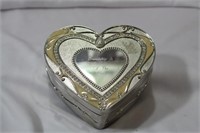 A Swarovski Heart Box