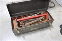 Hand Drills, Files, Wrenches in Tool Box