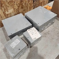 Various sized metal Enclosures