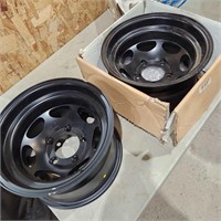 2- Unused 12" ATV Rims