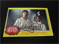 Mark Hamill Signed Trading Card RCA COA