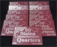 Complete Set 1999-2009 50 States Commemorative Qua