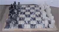 Lot #2083 - Quartz and Granite chess set