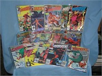 Collection of vintage Dare Devil Comic Books