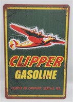 Clipper Gasoline Advertising Sign - Contemporary.