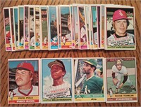 1976 Baseball Card Lot (x50)