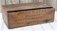 Gold Medal Dovetail Wooden Box