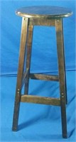 Wooden stool 29"H