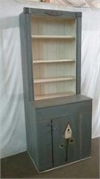 Vintage wooden Hutch 30x22x76H