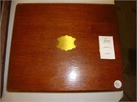 Edwardian oak box.