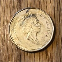 1991 Canada $1 One Dollar Coin