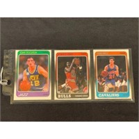 (3)1988 Fleer Basketball Rookies