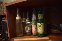 Lot of Vintage Soda Bottles