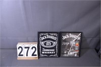 Pair Of Jack Daniels Picture 10" X 8"