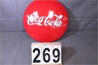 Metal Coke Sign 16"