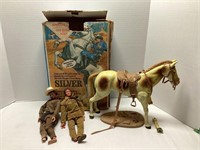 Vintage Lone Ranger Toys and Box