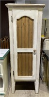 (H) Wooden Storage Cabinet 18” x 11 1/2”