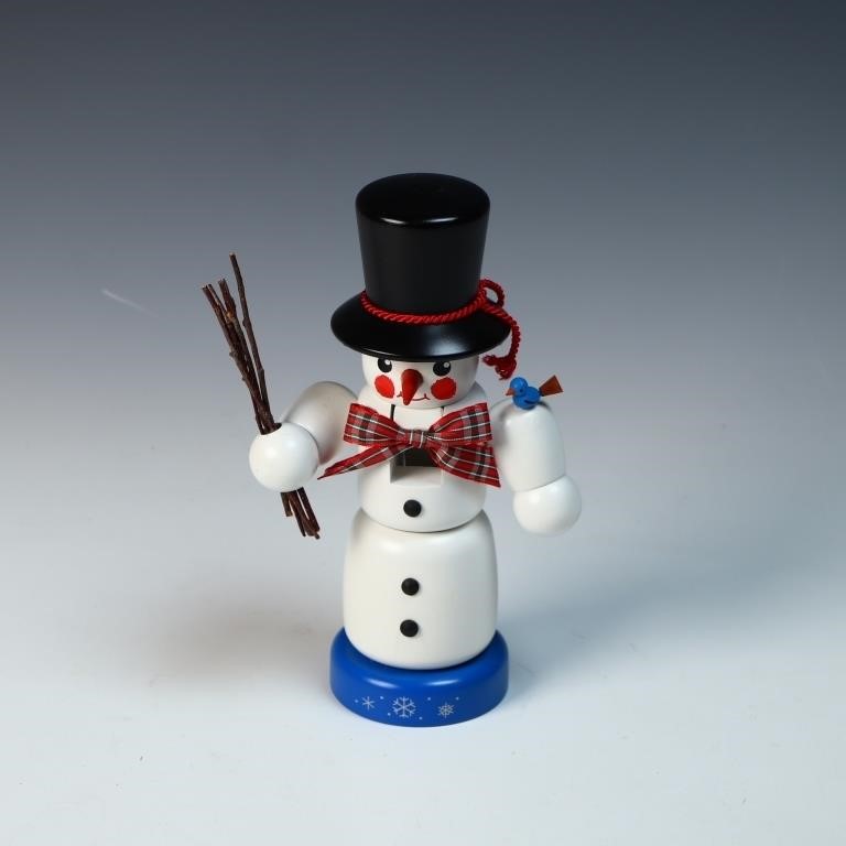 Christian Ulbricht Nutcracker Wooden Snowman