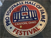 PRO FOOTBALL HALL OF FAME FESTIVAL SINGLE SIDED