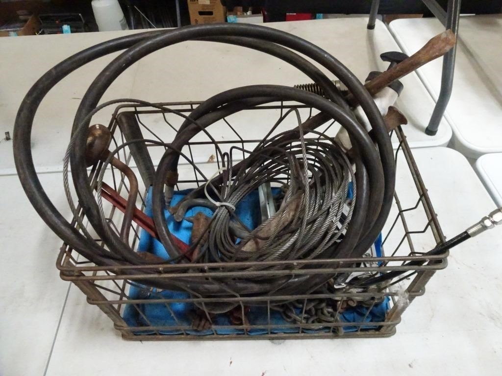 Wire Crate of Misc. Workshop Items