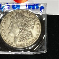 1885 - P Morgan Silver $ Coin