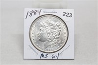 1884 MS64 -WoW - Morgan Silver Dollar