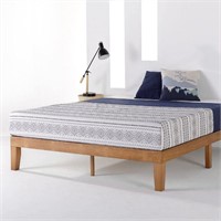 12 Inch Solid Wood Platform Bed (DAMAGED)