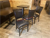 (4) METAL DINING CHAIR