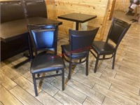 (4) METAL DINING CHAIR