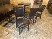 (4) METAL DINING CHAIR