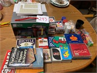 HUGE CARD AND POKER LOT