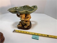 Ceramic Monkey Dish