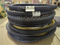 Variety of Bike Tires Different Sizes
