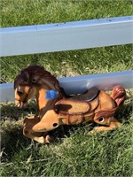 plastic horse