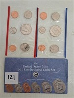 1991 US Mint Uncirculated Set