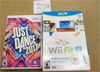 WiiFit U Plus Fit Meter & Just Dance 2017 Game