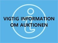 Vigtig information om auktionen