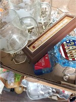 Box plate holders and vintage nescafe cups