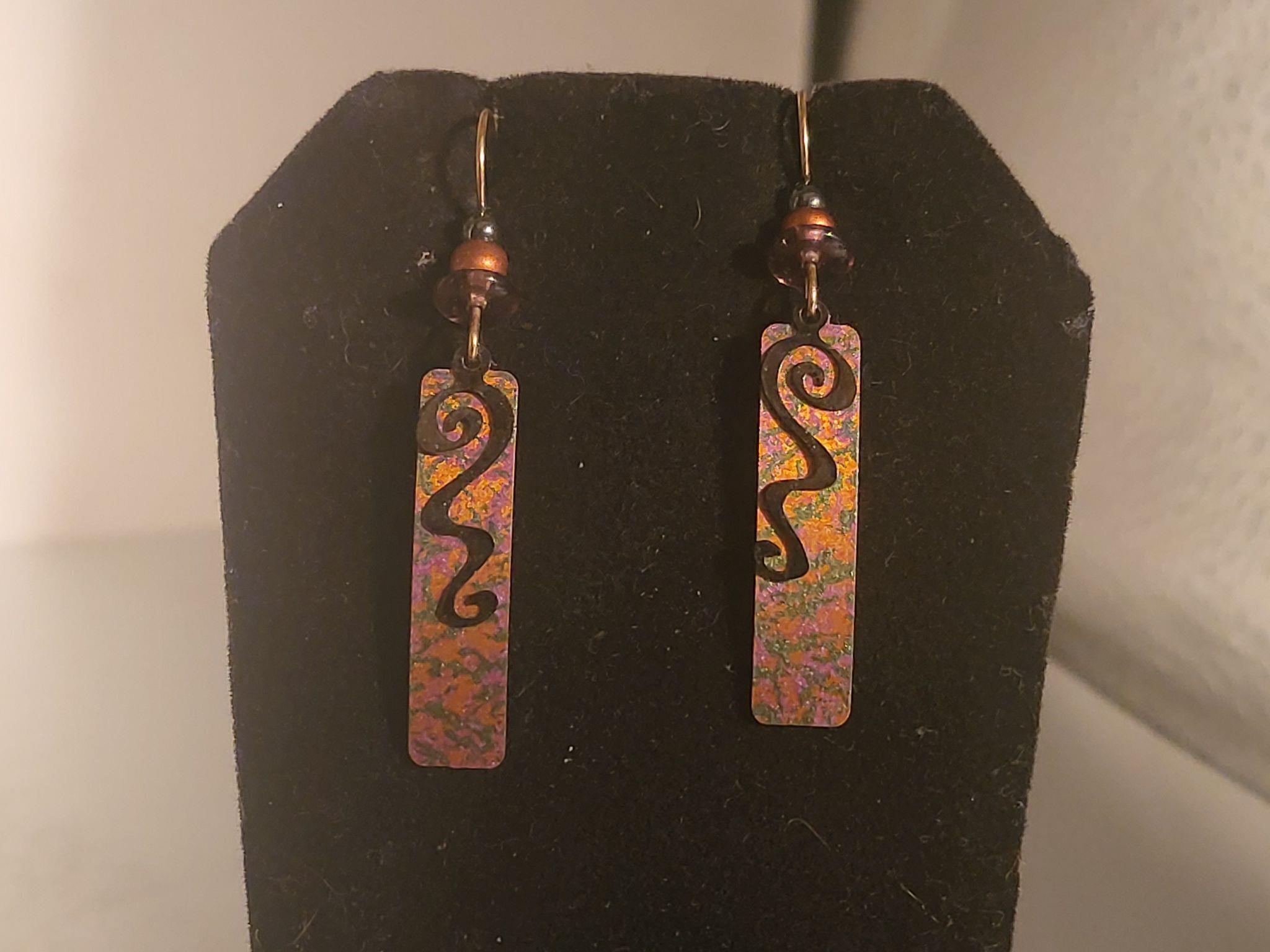 Art deco earrings