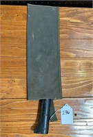 Unusual Large Knife in Scabbard