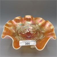 Dugan 8.5" PO Cherries ball footed bowl