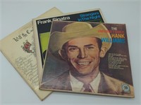 Vinyl Albums - Hank Williams and more