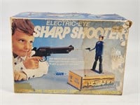 VINTAGE ILLCO ELECTRIC SHARP SHOOTER TOY W/ BOX