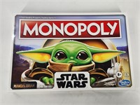 HASBRO STAR WARS MANDALORIAN MONOPOLY NISB