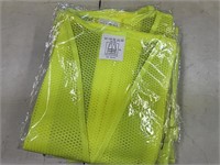 Stack of safety vest